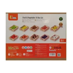 Cassette di frutta e verdura in legno