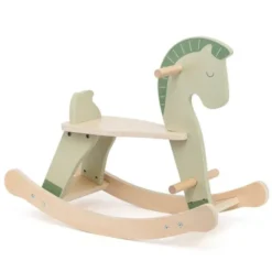 Cavallo a dondolo in legno