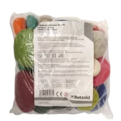Ciottoli arcobaleno in feltro
