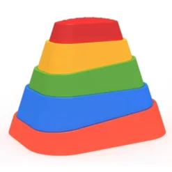 Collinette arcobaleno - 5 pezzi
