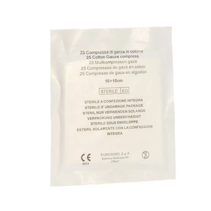 Compresse di garza cm 10x10 25 pezz