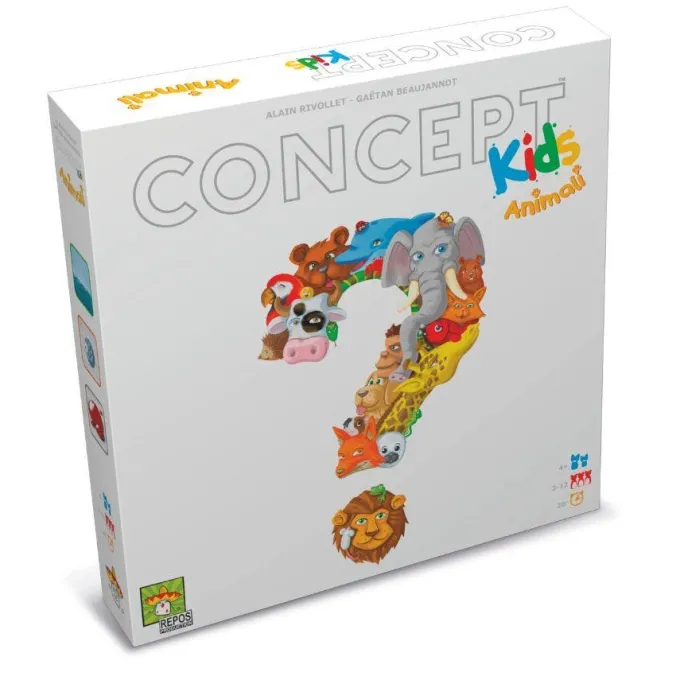Concept kids animali