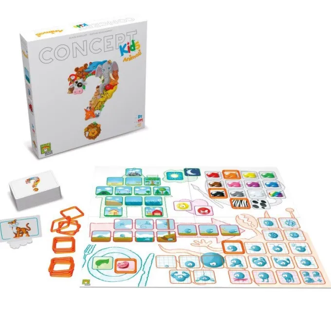 Concept kids animali