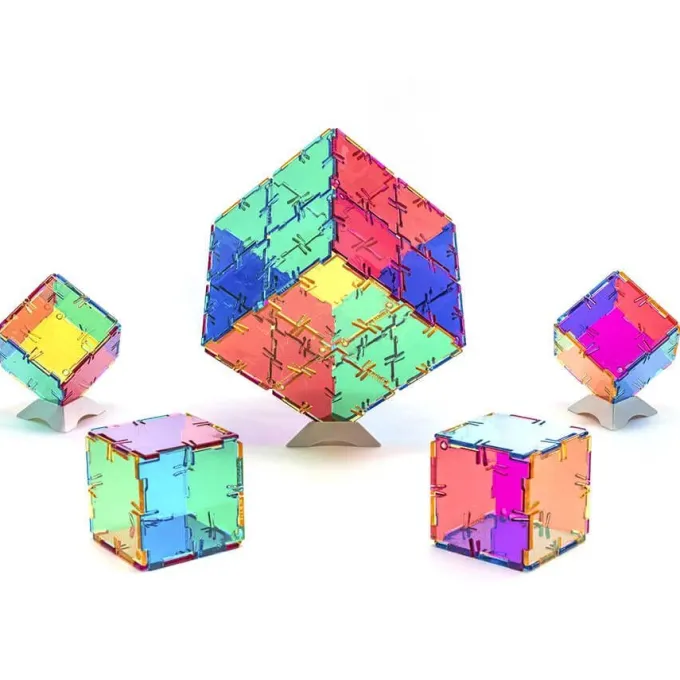 Crystal polydron - 48 pezzi