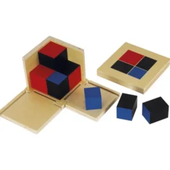 Cubo del binomio montessoriano
