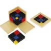 Cubo del trinomio montessoriano