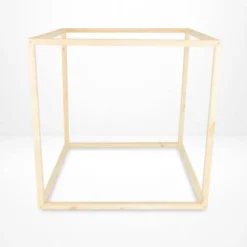 Cubo Montessori sensoriale in legno