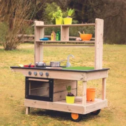 Cucina su ruote da esterno