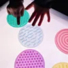 Dischi sensoriali in silicone - 10 pezzi