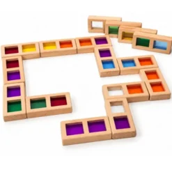 Domino dei colori traslucenti