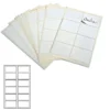 Etichette adesive bianche cm 4.6x2.7 - 120 pezzi