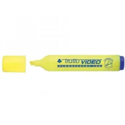 Evidenziatore tratto video giallo 1 pezzo