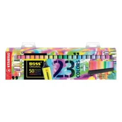 Evidenziatori stabilo boss - 23 colori