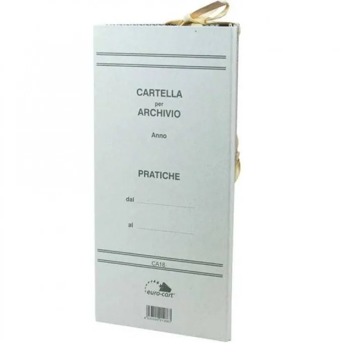 Faldone con lacci - dorso cm 18