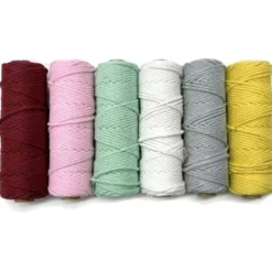 Filo ritorto in cotone - 6 colori
