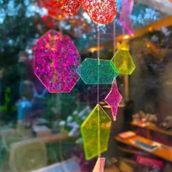 Forme glitter traslucenti