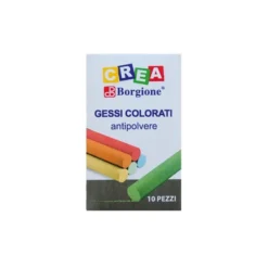 Gessi borgione 10 pezzi 10 colori