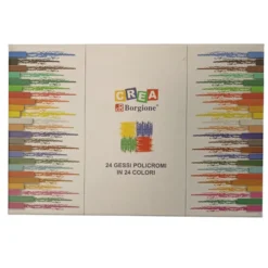 Gessi policromi - 24 pezzi 24 colori