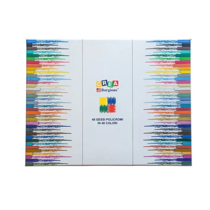 Gessi policromi - 48 pezzi 48 colori