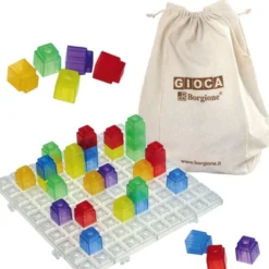 Gioca e conta coi colori - 120 pezzi + piattaforma