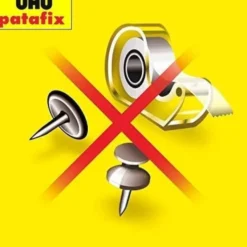 Gomma adesiva removibile invisibile patafix