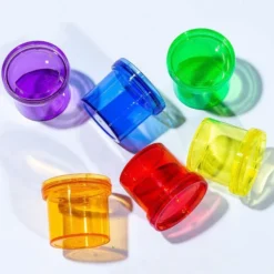 Ingranditori traslucidi 6 colori - 6 pezzi