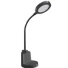 Lampada led nera da scrivania