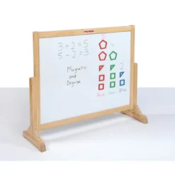 Lavagna magnetica con telaio in legno