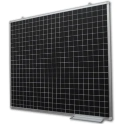 Lavagna magnetica nera top quality quadrettata 120x100 cm