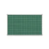 Lavagna magnetica verde laccata quadrettata 150x100 cm
