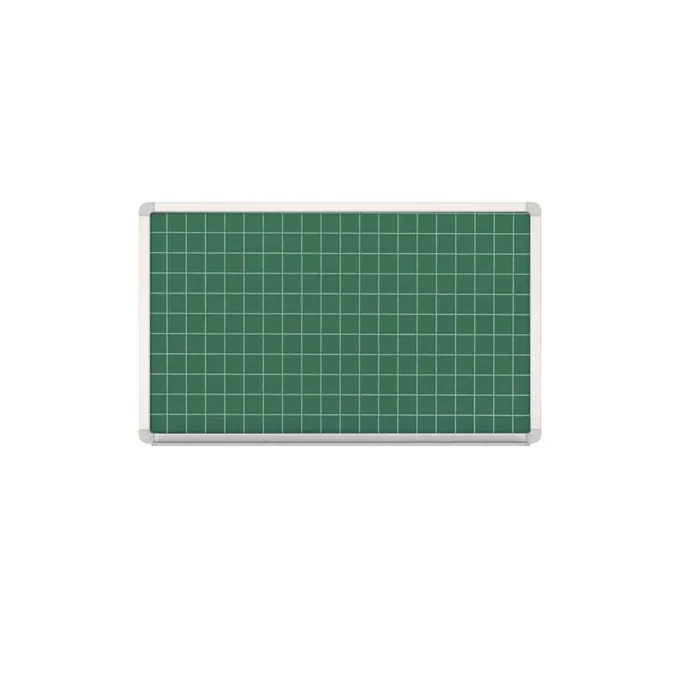Lavagna quadrettata 90x60 cm verde laccata magnetica