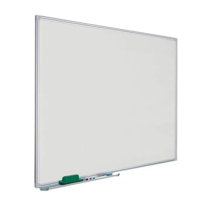 Lavagna top quality liscia magnetica bianca 120x90 cm