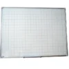 Lavagna 120x90 cm magnetica bianca laccata quadrettata