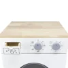 Lavatrice bianca in legno cucina moderna