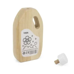 Lavatrice bianca in legno cucina moderna