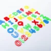 Lettere alfabeto e numeri trasparenti - 36 pezzi