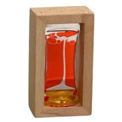 Liquid timer con cornice - bolle