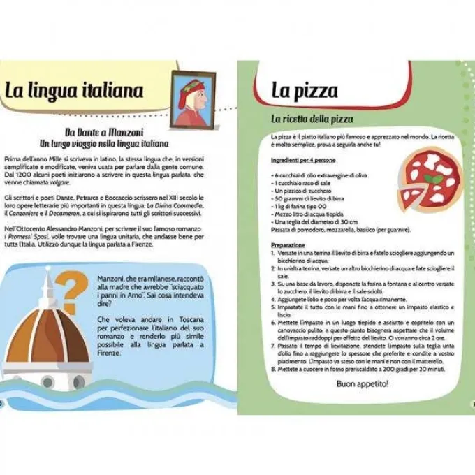 L'italia - puzzle + opuscolo