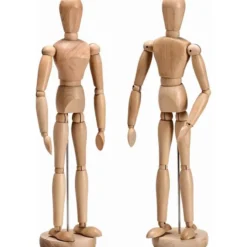 Manichino in legno uomo 31 cm