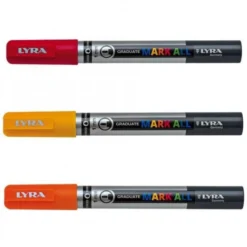 Marcatore lyra graduate mark all punta media - 12 colori