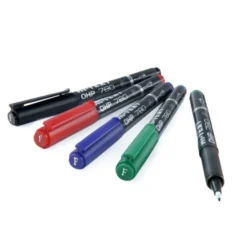 Marcatore permanente ohp p media 4 pz 4 colori