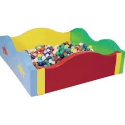 Mare di palline con telo di fondo e palline
