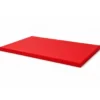 Materasso pvc rosso - cm 150x150x4 h