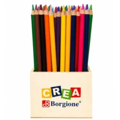 Matitonda borgione 72 pezzi in 12 colori