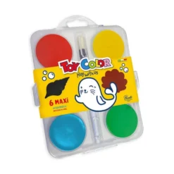 Maxi acquerelli toy color - 6 pastiglie