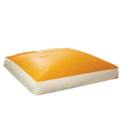 Maxi quadrotto super jumbo arancione panna