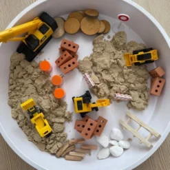 Mini bricks in silicone