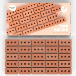 Mini bricks in silicone