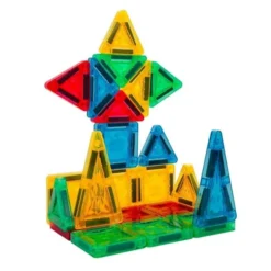 Mini costruzioni magnetiche - 26 pezzi in scatola