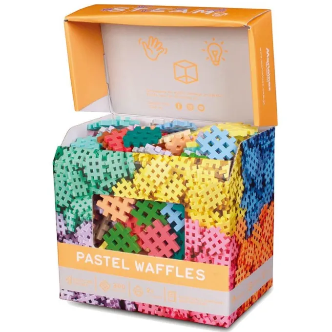 Mini waffle pastello 300 pezzi